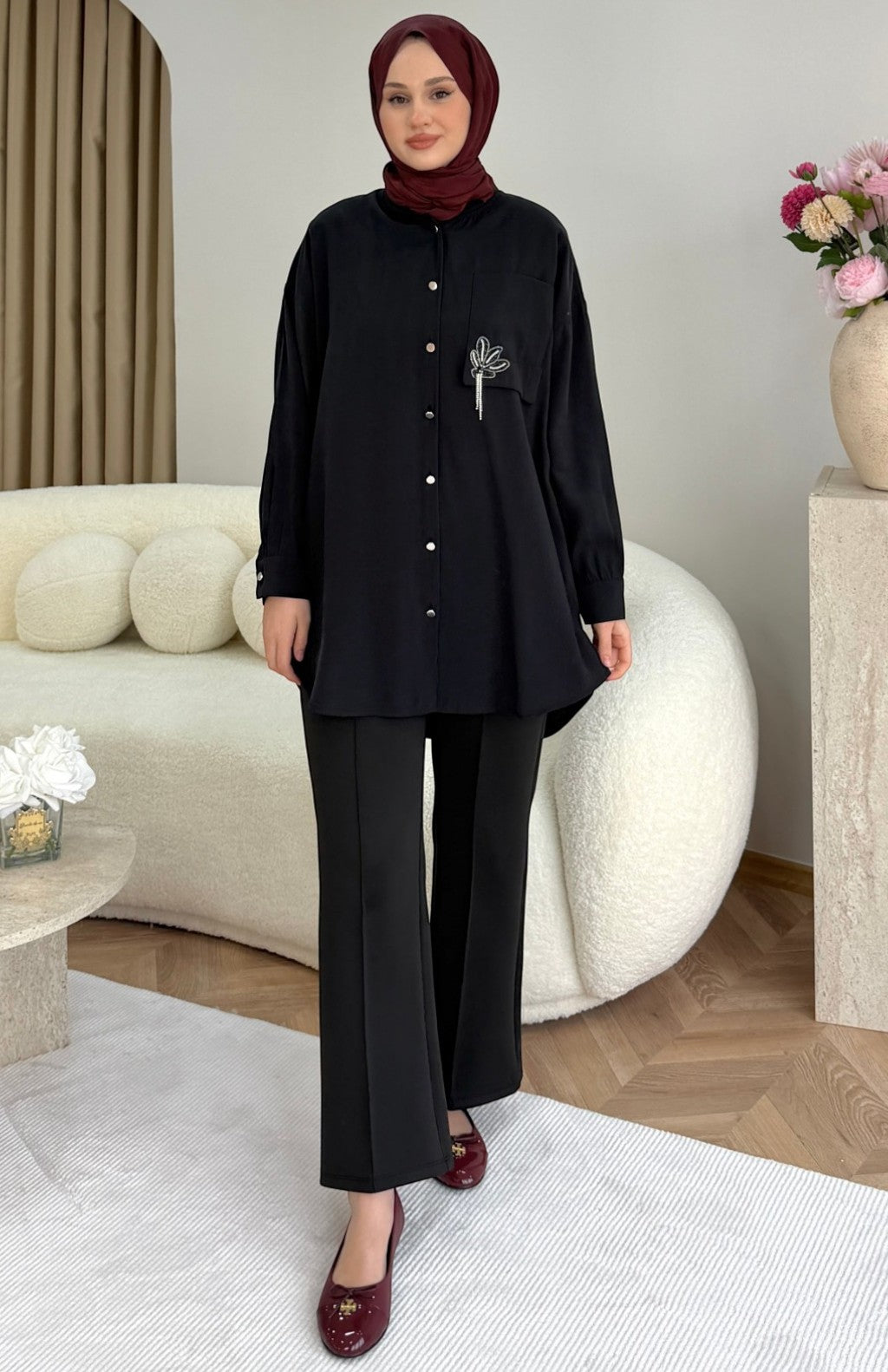 Sorenya Tunik Siyah