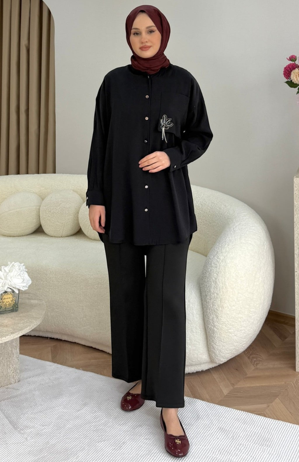 Sorenya Tunik Siyah