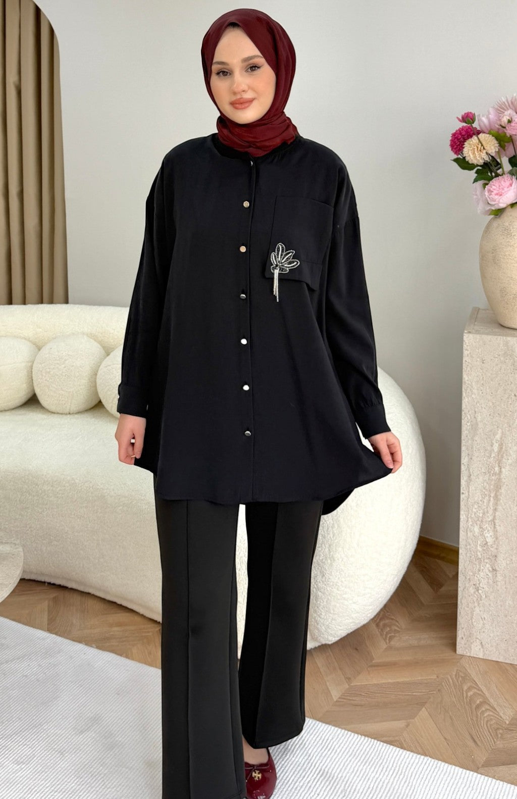 Sorenya Tunik Siyah