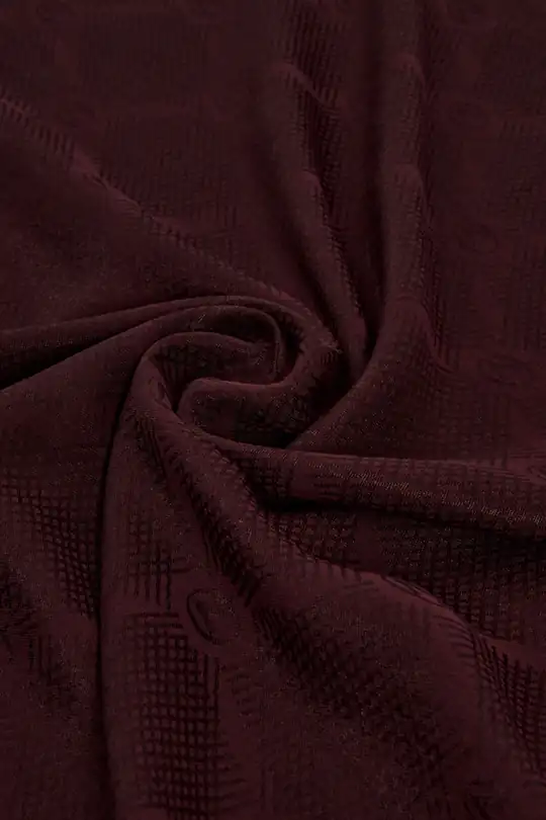 Valentino Orlandi 25 Kış Şal-4 koyu bordo