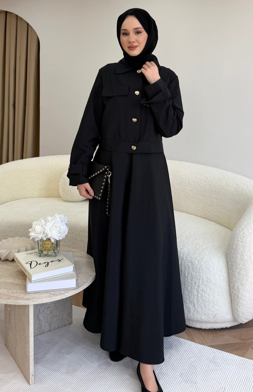 Vilda Elbise Siyah